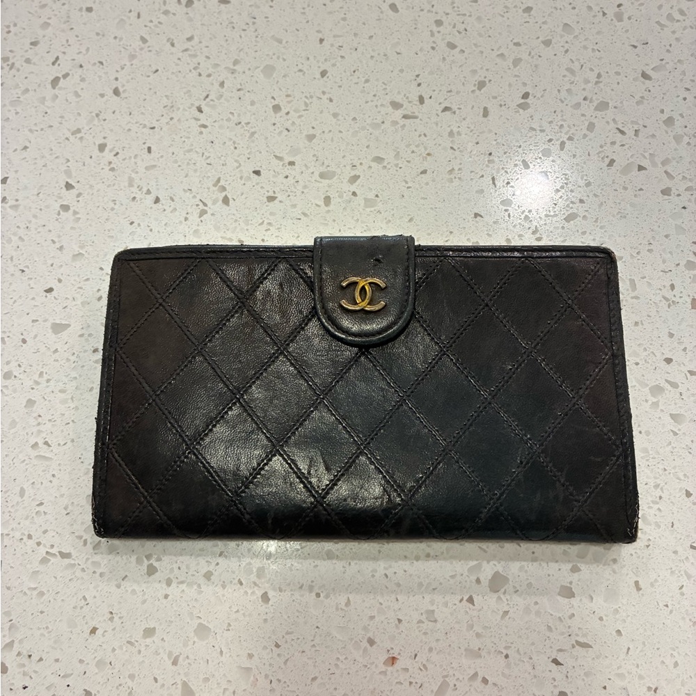 Chanel Long Wallet Authentic